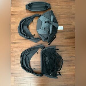 VEER Wagon Accessory Bundle canopies snack tray storage basket and infant seat